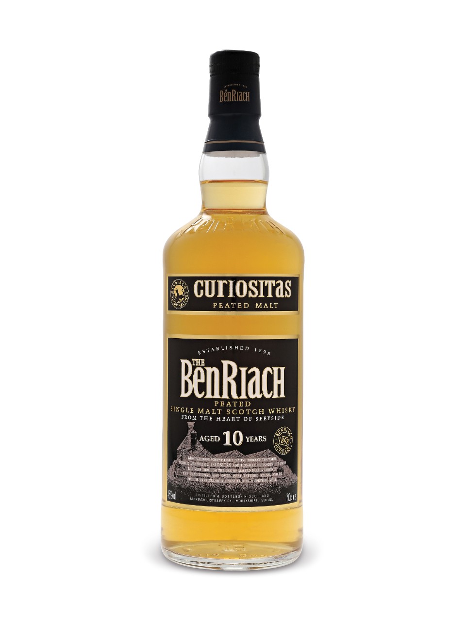 The Benriach Distillery Curiositas Peated 10 Years Old
