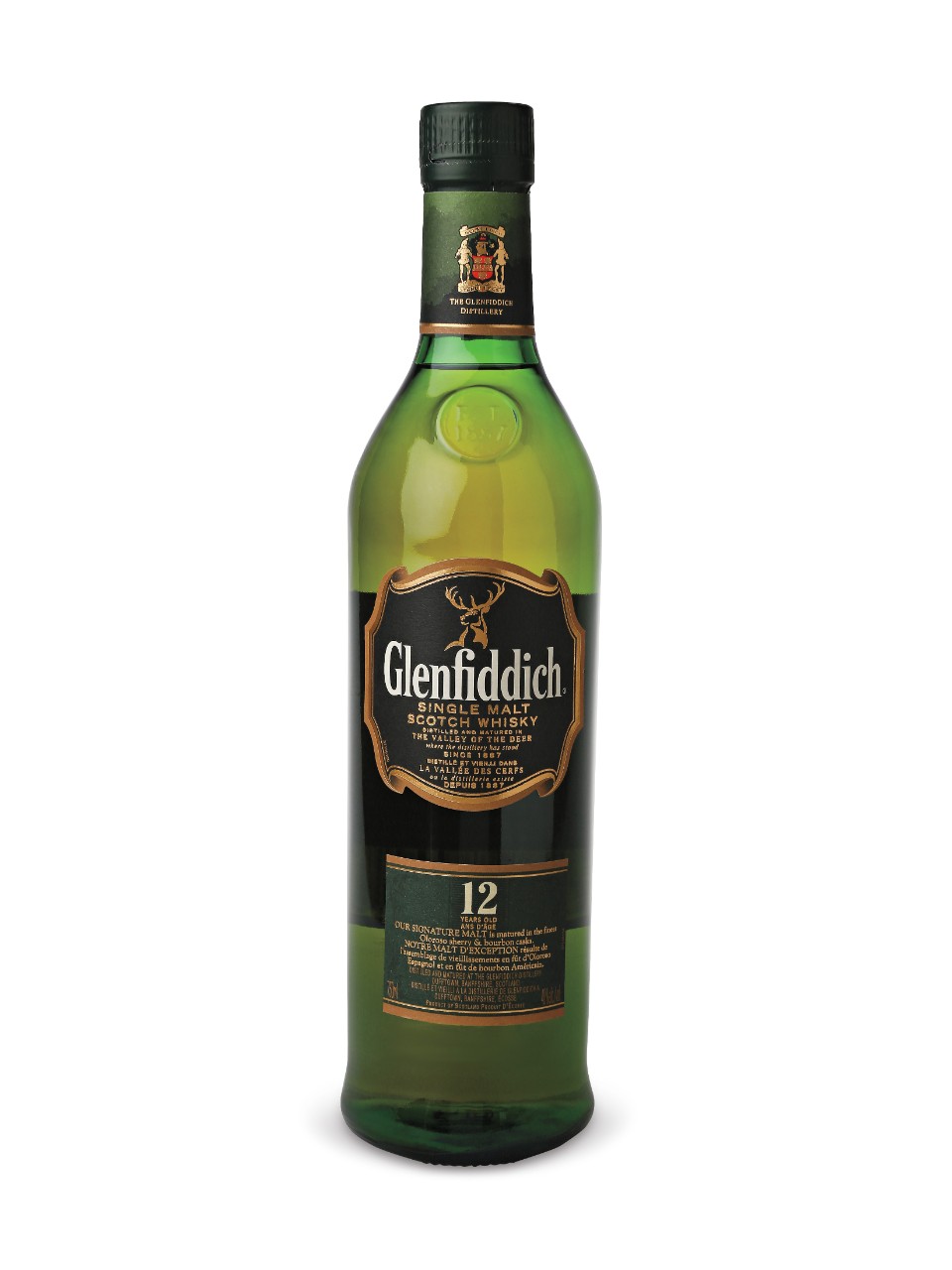 Glenfiddich Single Malt 12 Years Old Scotch Whisky