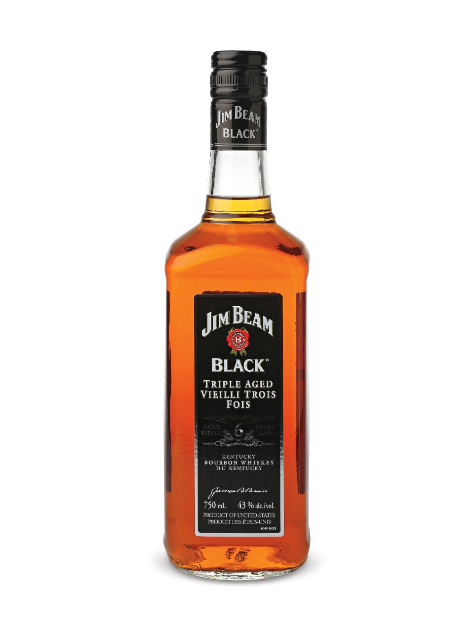 Jim Beam Black Kentucky Bourbon Aged 6 Years