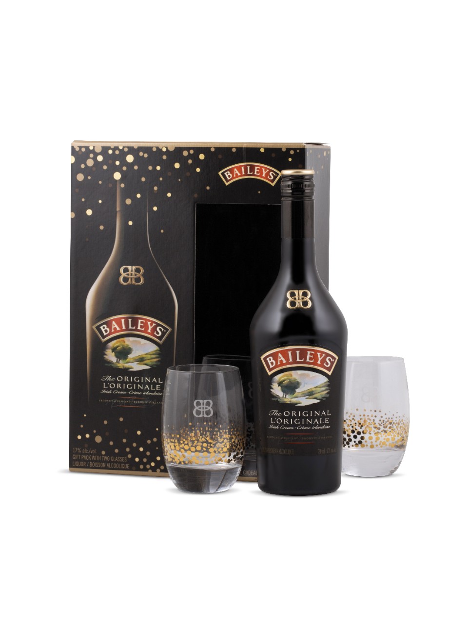 Baileys Irish Cream With Glasses Gift Pack