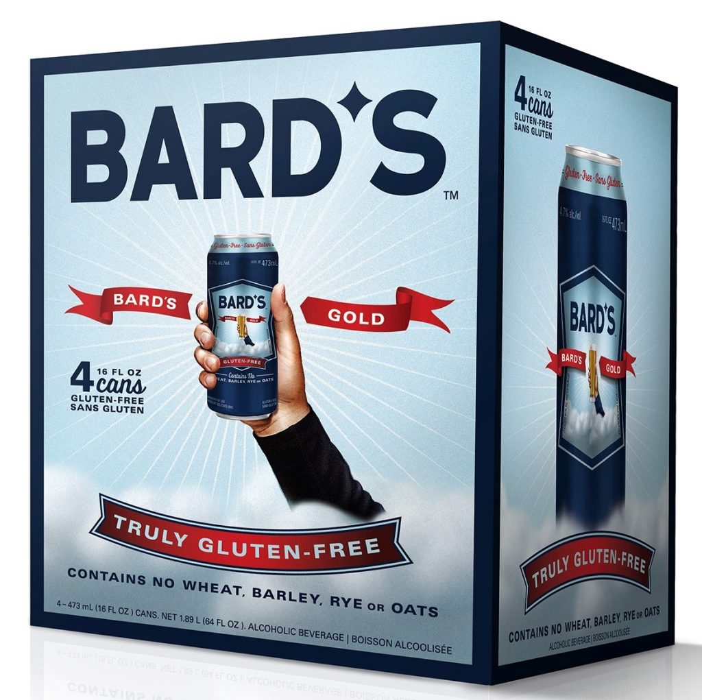 Bards Tale Gold Gluten Free Lager Can 4x 473ml