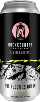 Backcountry Brewing - The Floor Is Guava Tart Ale Tall Can 4x 473ml