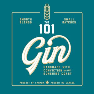 Coast Distillery Ltd - The 101 Gin 750ml
