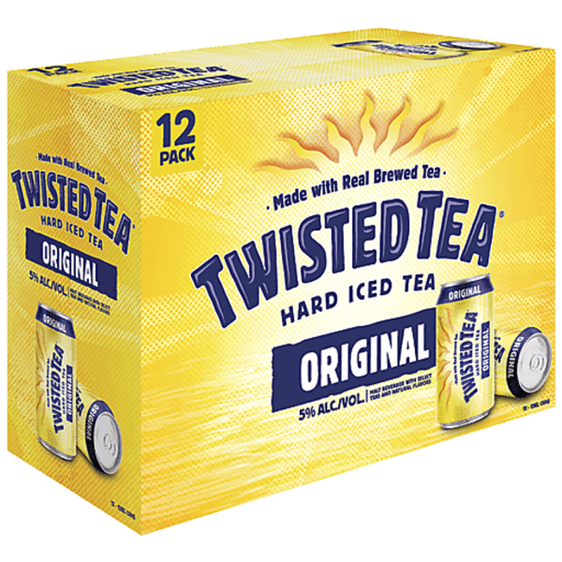 Twisted Tea Original Hard Iced Tea 12 Can 12x 355ml