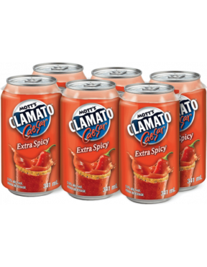 Mott's Clamato - Caesar Extra Spicy 6x 341ml