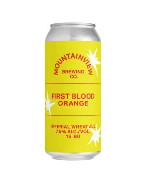 Mountainview Brewing Co. - First Blood Orange Tall Can 4x 473ml