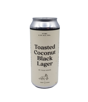 Field House Brewing - Toasted Coconut Black Lager Tall Can 4x 473ml