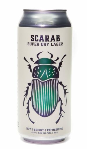 Strange Fellows Brewing - Scarab Super Dry Lager Tall Can 4x 473ml
