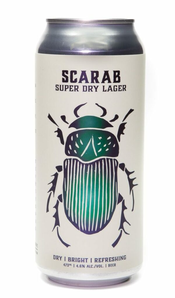 Strange Fellows Brewing - Scarab Super Dry Lager Tall Can 4x 473ml