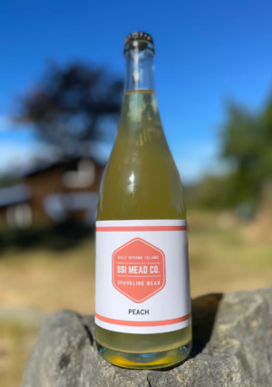Salt Spring Island Mead Co - Peach Sparkling Mead 750ml