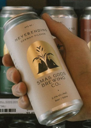 Small Gods - Neverending Pilsner 4ar Tall Can 4x 473ml