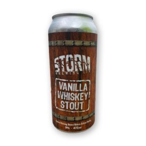 Storm Brewing - Vanilla Whiskey Stout Tall Can 4x 473ml