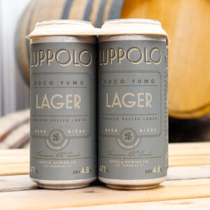 Luppolo Brewing Company - Poco Fumo Smoked Helles Lager Tall 4x 473ml