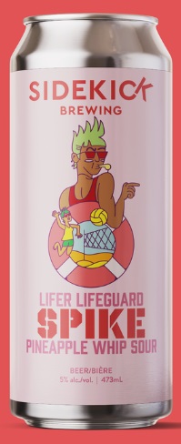 Sidekick Brewing - Lifer Lifeguard Spike Tall Can 4x 473ml