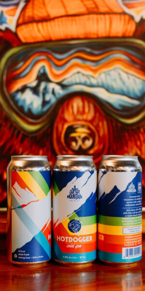 Coast Mountain Brewing - Hotdogger Cold Ipa Tall Can 4x 473ml