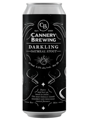 Cannery Brewing - Darkling Oatmeal Stout Tall Can 4x 473ml