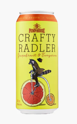 Pump House Brewery - Crafty Radler Grapefruit Tangerine Tall 473ml