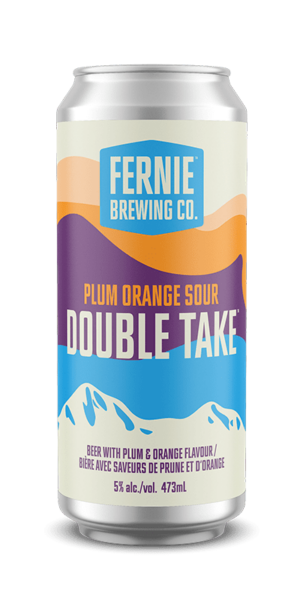 Fernie Brewing - Double Take Plum Orange Sour Tall Can 4x 473ml