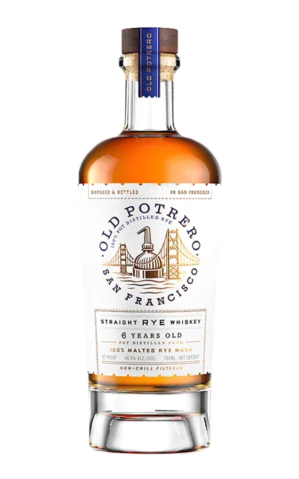 Old Potrero - Straight Rye Whiskey 700ml