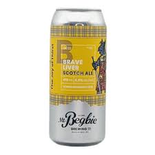 Mt Begbie Brewing - Brave Liver Scotch Ale Tall Can 4x 473ml