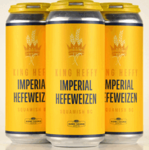 Howe Sound - King Heffy Imperial Hefeweizen Tall Can 4x 473ml