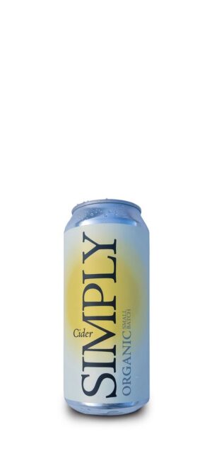 Liber Farm And Winery - Simply Cider Can Organic 4x 473ml