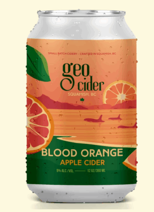 Geo Cider Co - Blood Orange Apple Cider Can 6x 355ml