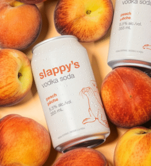 SLAPPYS PEACH CAN - 6P