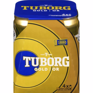 Tuborg Gold - Tall Can 4x 473ml