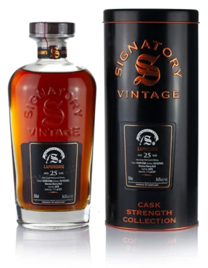SIGNATORY LAPHROAIG 25 YEAR 2000 - 700M