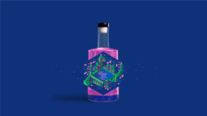 NOOSH ROSE GIN - 750M