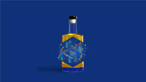 NOOSH SAFFRON GIN - 750M